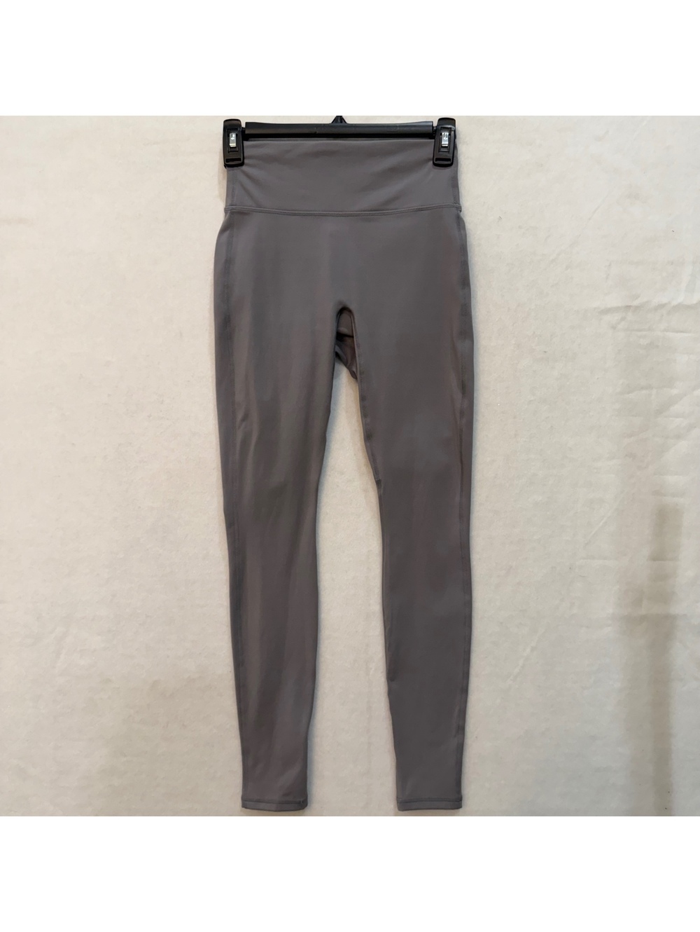 Fabletics Trinity Motion365 High Waisted Leggings Women's XS Gray White Back X